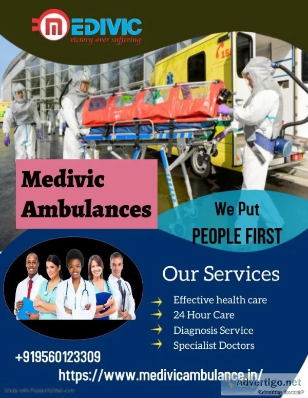 High-Tech Ambulance Service in Chandel by Medivic North East Amb