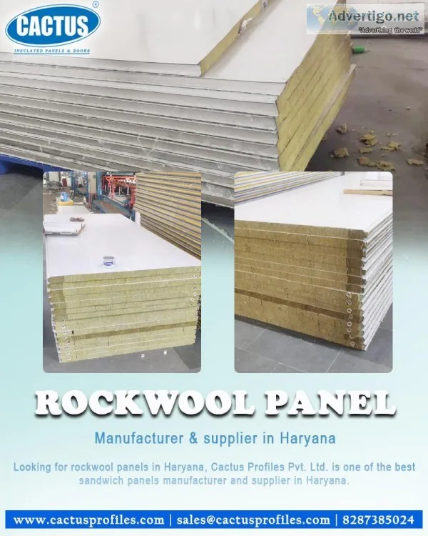 Rockwool Panels in Haryana