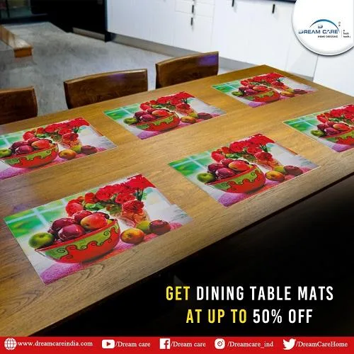Get Dining Table Mats at Up to 50% Off