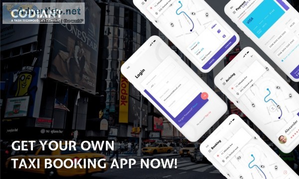 Taxi booking app development