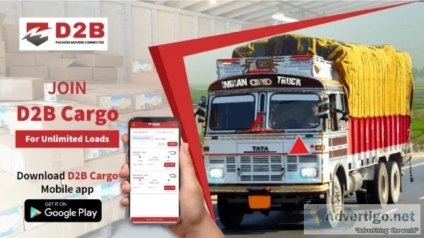 Online truck booking d2b cargo
