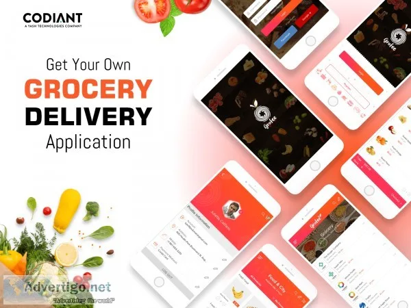 Grocery delivery app development