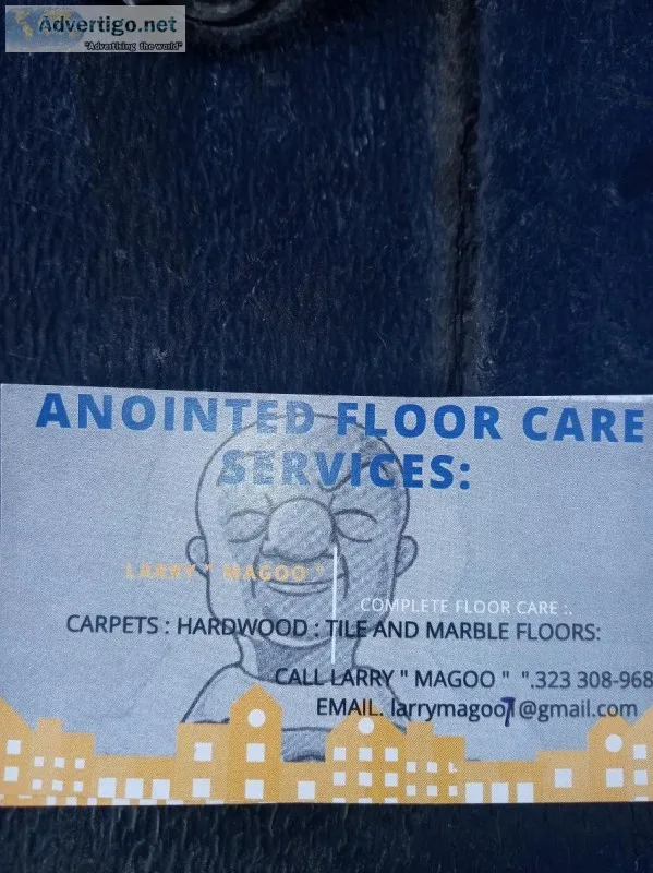 All types of floor cleaning 