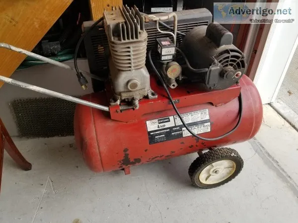Sears Air compressor 4 HP
