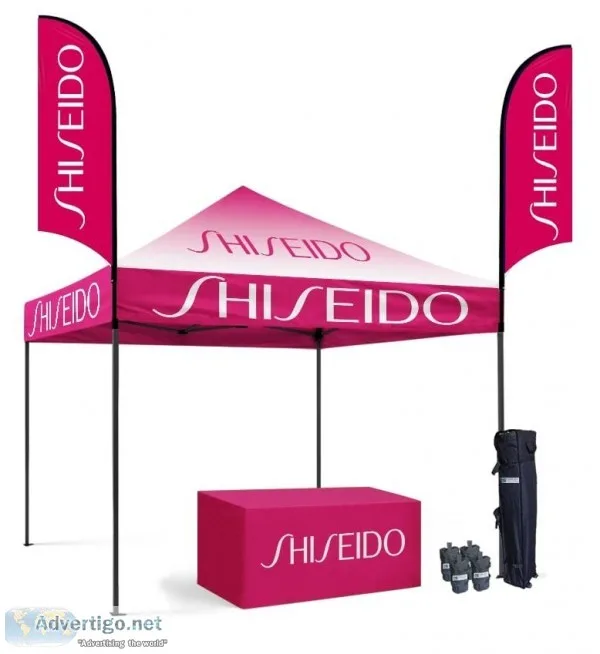 Free Ground Shipping For Professional Printed Customized Tents  