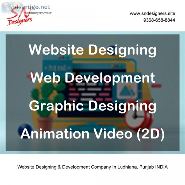 Informational website designing in ludhiana