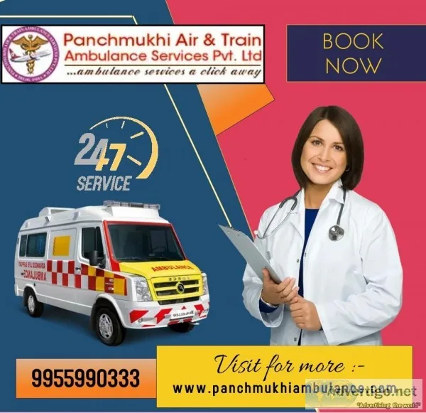 Trusted Ambulance Services in Akshardham by Panchmukhi Ambulance