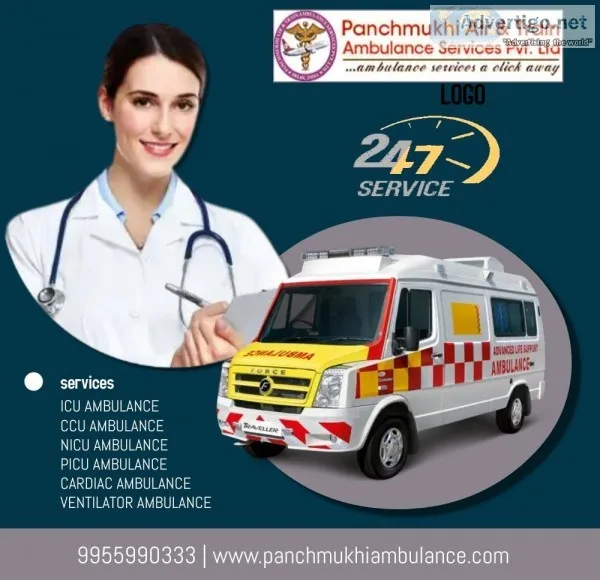 Fast and Safe Ambulance Services in Wajirpur by Pancyhmukhi