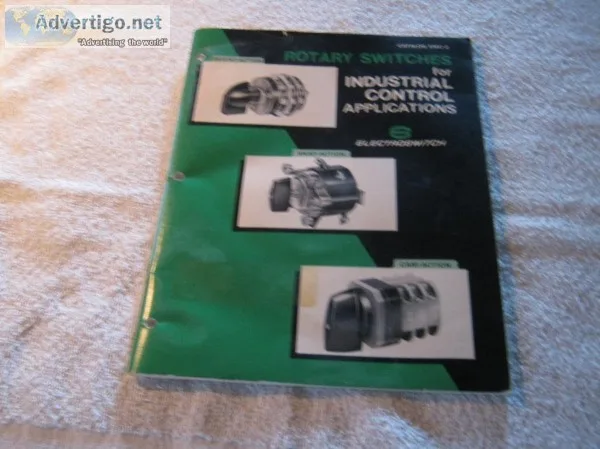 ELECTROSWITCH  for INDUSTRIAL CONTROL APPLICATIONS &copy 1984