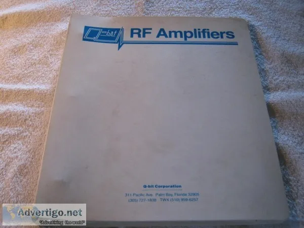 Q-bit RF Amplifiers &copy 1980