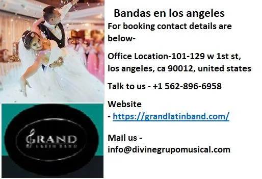 Bandas en los angeles by Grand Latin Band at Best Price.