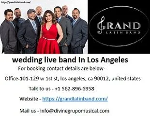 Famous Grand Latin wedding live band In Los Angeles.