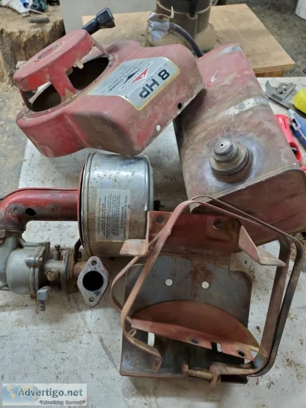 Parts for Troy Built 8 hp tiller