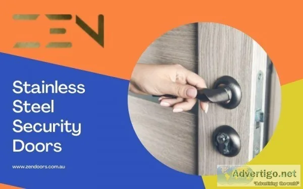 Stainless Steel Security Doors