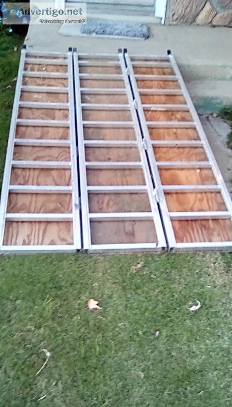 Ramp 6 foot 6 in long and 3 foot 10 in wide