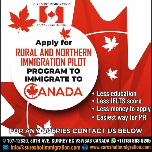 Work in canada | sure shot immigration