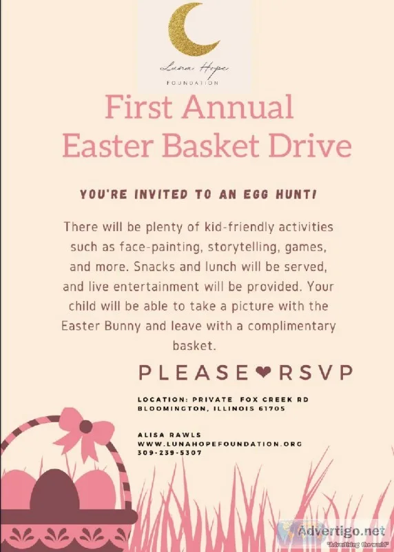 First Annual Easter Basket Drive