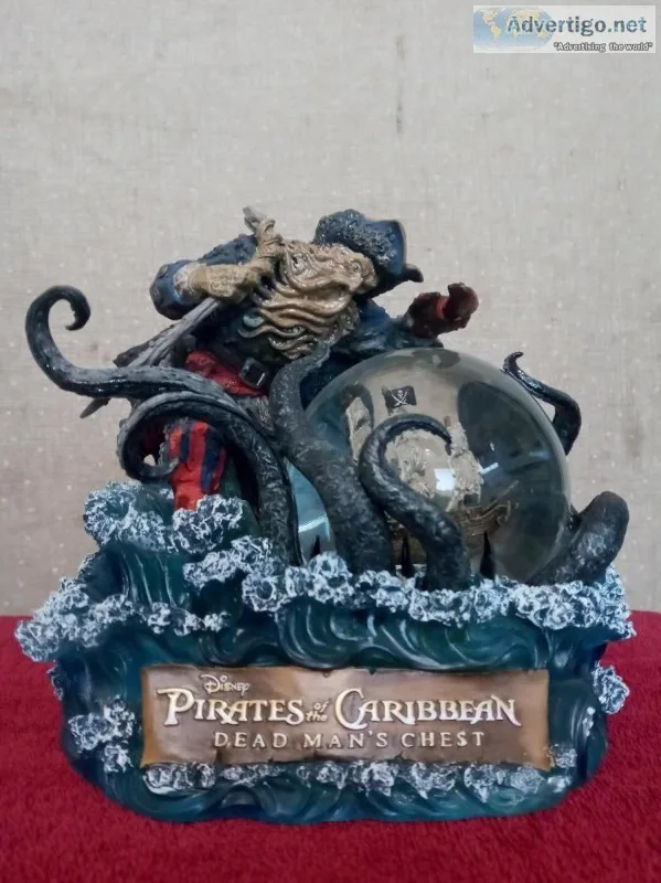 Pirates of the Caribbean snow globe