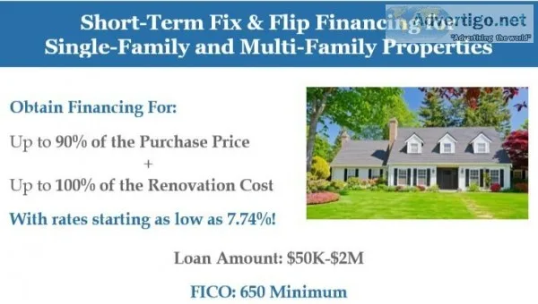 Looking for Funding For Your Next Fix and Flip Project
