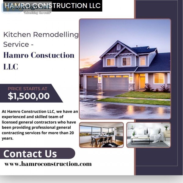 Kitchen Remodelling Service - Hamro Constuction LLC