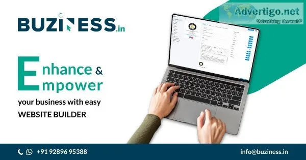 Free Website Builder - Buziness.in