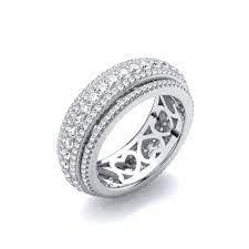 Come And Feast Your Eyes On Our Stunning Silver Eternity Rings