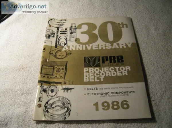 PRB LINE &ndash PROJECTOR RECORDER BELT &copy 1986