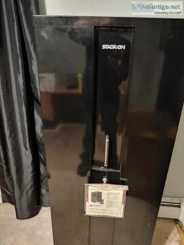 12 Gun Pull Out Steel Security Cabinet