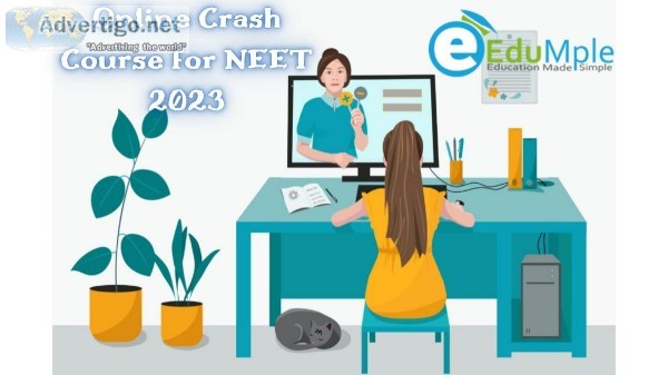 Online crash course for NEET 2023