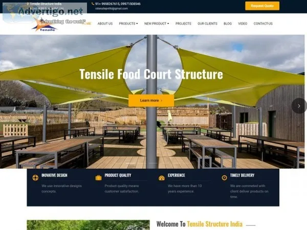 Tensile Structure in Ahmedabad