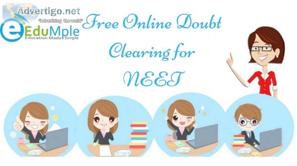 Free online doubt clearing for NEET