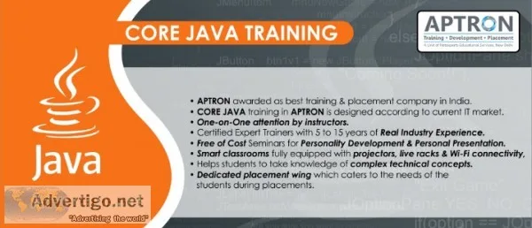 Core java training in noida