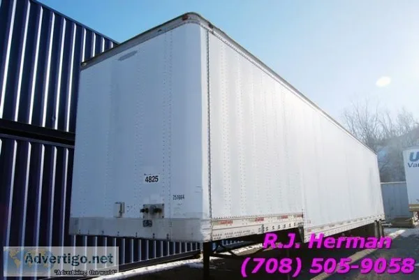 2000 Trailmobile 48X102 Drop Deck Dry Van