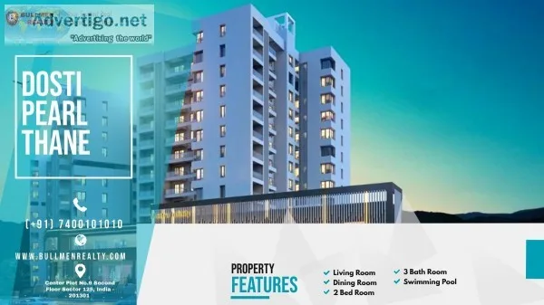1 and 2 flate  for sale in dosti pearl Mumbai