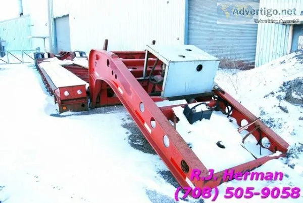 2000 Fontaine 50ft Detachable Low-Boy Trailer