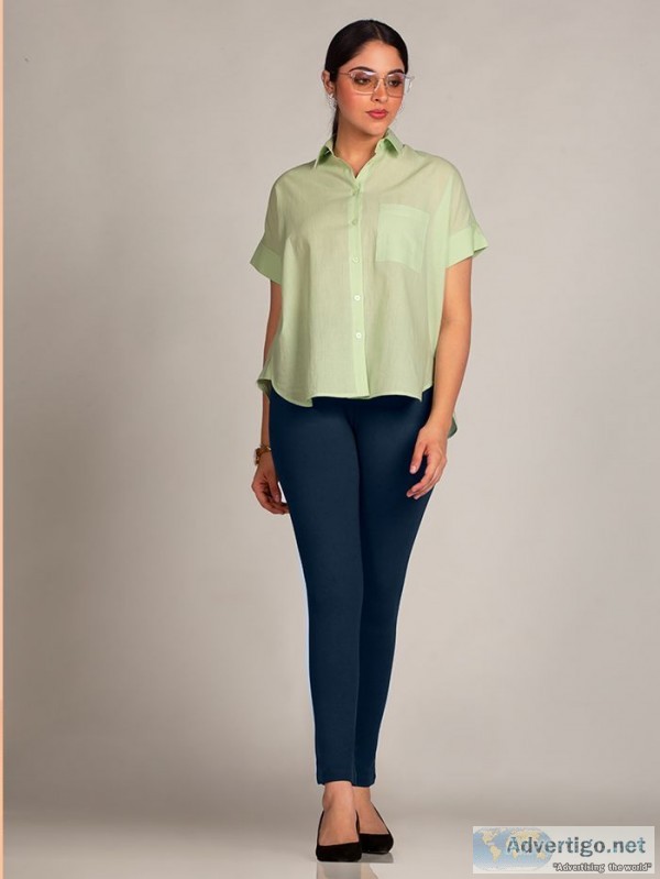 Purchase trendy jeggings for women online at beyoung