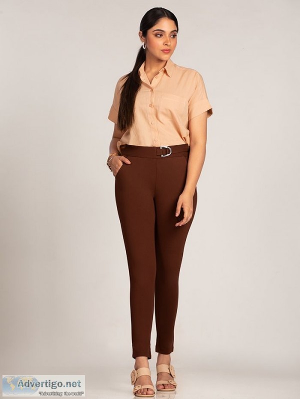 Purchase trendy jeggings for women online at beyoung