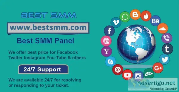 Best smm panel - the world largest smm provider for reseller