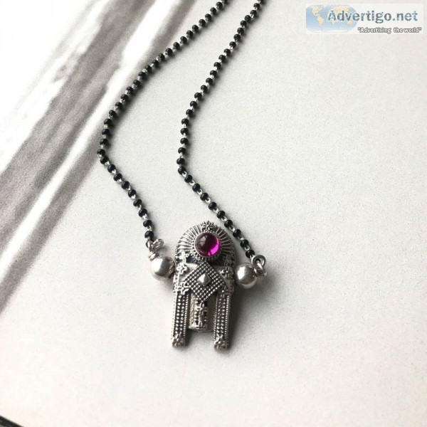 Pure Silver Mangalsutra Online