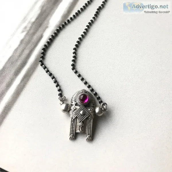 Pure Silver Mangalsutra Online