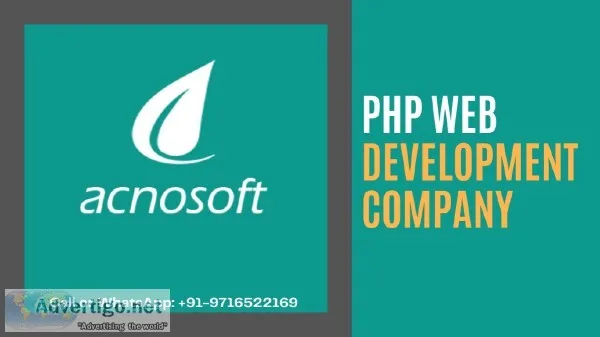 1 PHP Web Development Company in Delhi