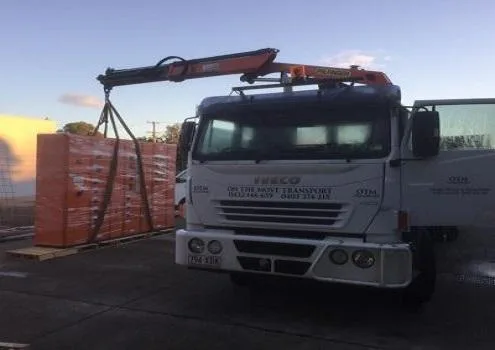 Crane Truck Hire Sunshine Coast  Otmtransport.com.au