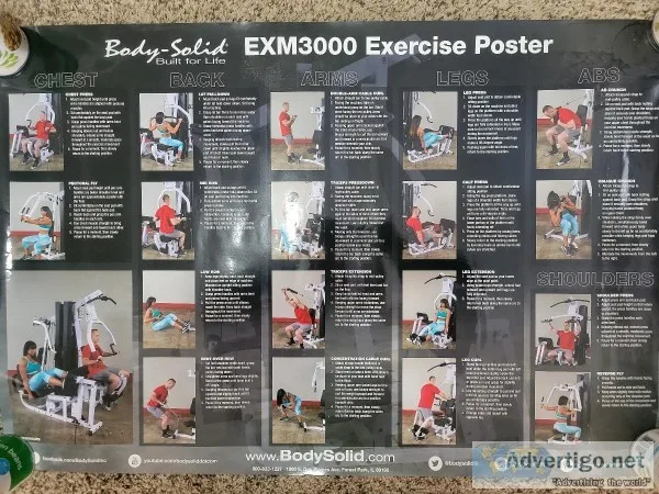 Body Solid EXM 3000 Home Gym