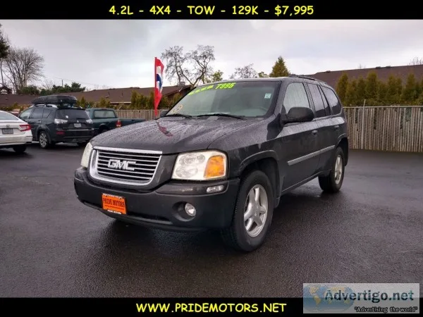 2007 GMC ENVOY SLT  4X4  4.2L  TOW
