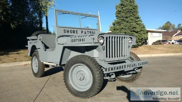 Re-Assembled 1942 Ford GPW Navy Patrol