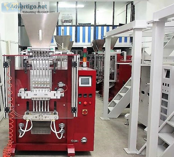Vertical five-way automatic multi-line stick packaging machines