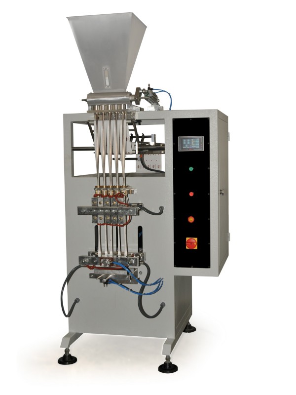 Vertical five-way automatic multi-line stick packaging machines