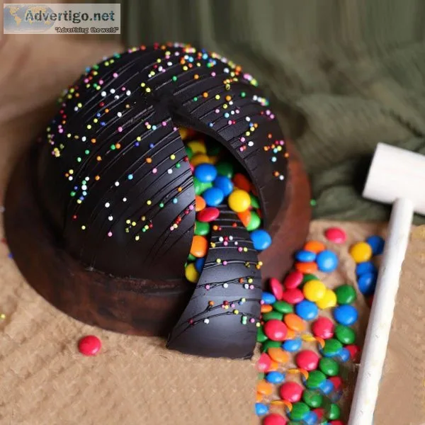 Choco Pinata With Gems Inside
