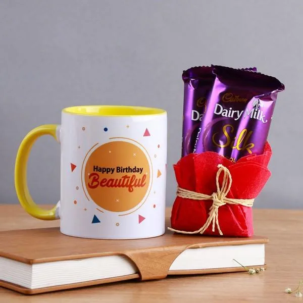 Printed Mug With Chocolate