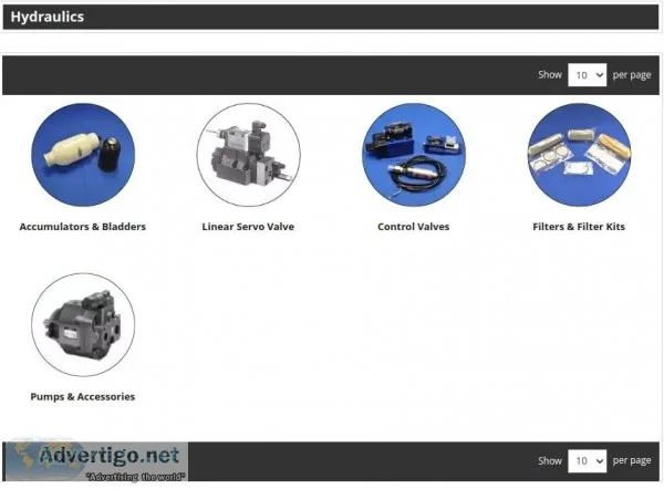 Buy Hydraulics Quality Replacement Parts and Equipment  Alternat